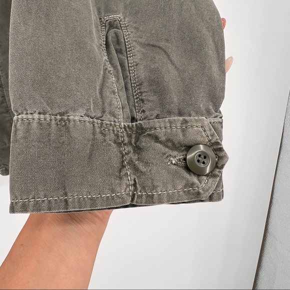 NSF Hunter Green Cargo Pocket Military Jacket Size Large NWT - Picture 9 of 13